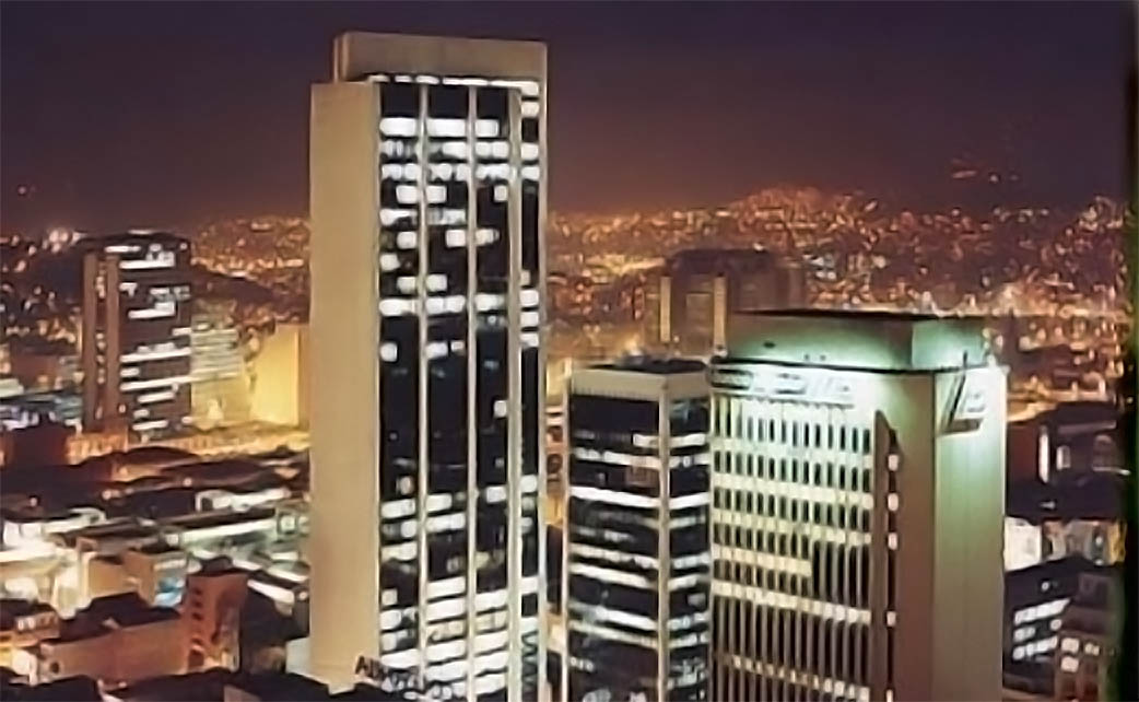 Medellin Night View